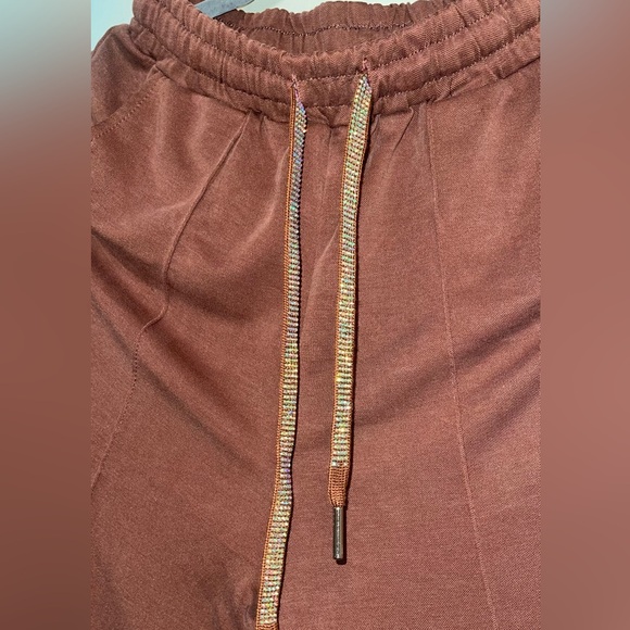 Elegant Brown Women's Joggers - Picture 7 of 8